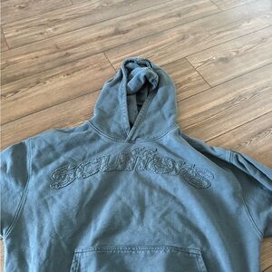 Scuffers Men's Blue Hoodie